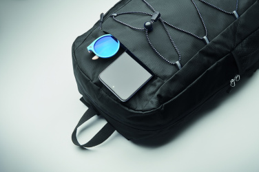 Logo trade advertising products picture of: 600D RPET polyester backpack