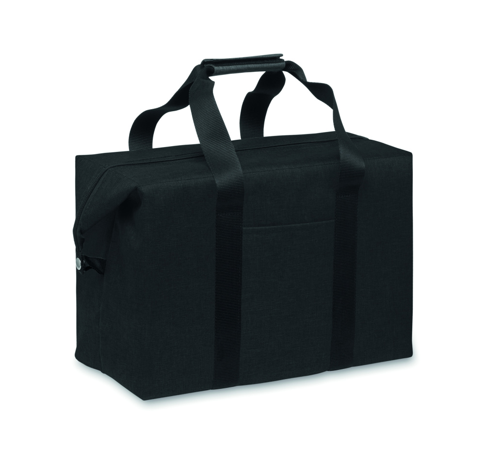 Logo trade advertising products image of: 300D RPET cooler bag 3L