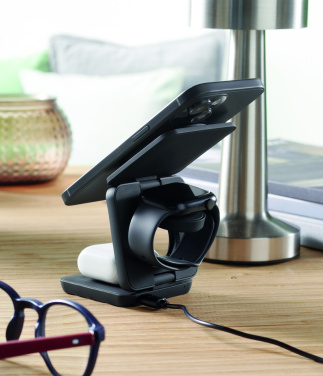 Logotrade advertising product image of: 3in1 foldable charging station