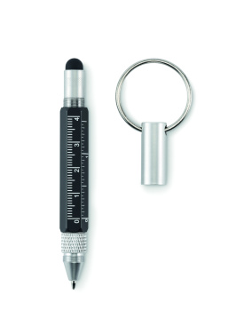 Logo trade business gift photo of: Key ring with twist action pen