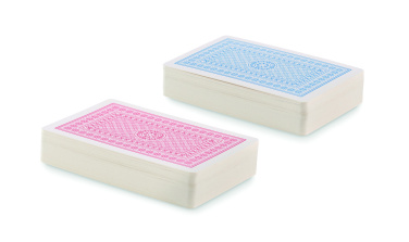 Logo trade business gifts image of: Set of classic playing cards