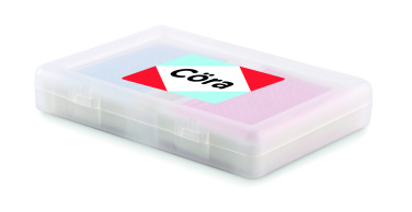 Logo trade promotional items image of: Set of classic playing cards