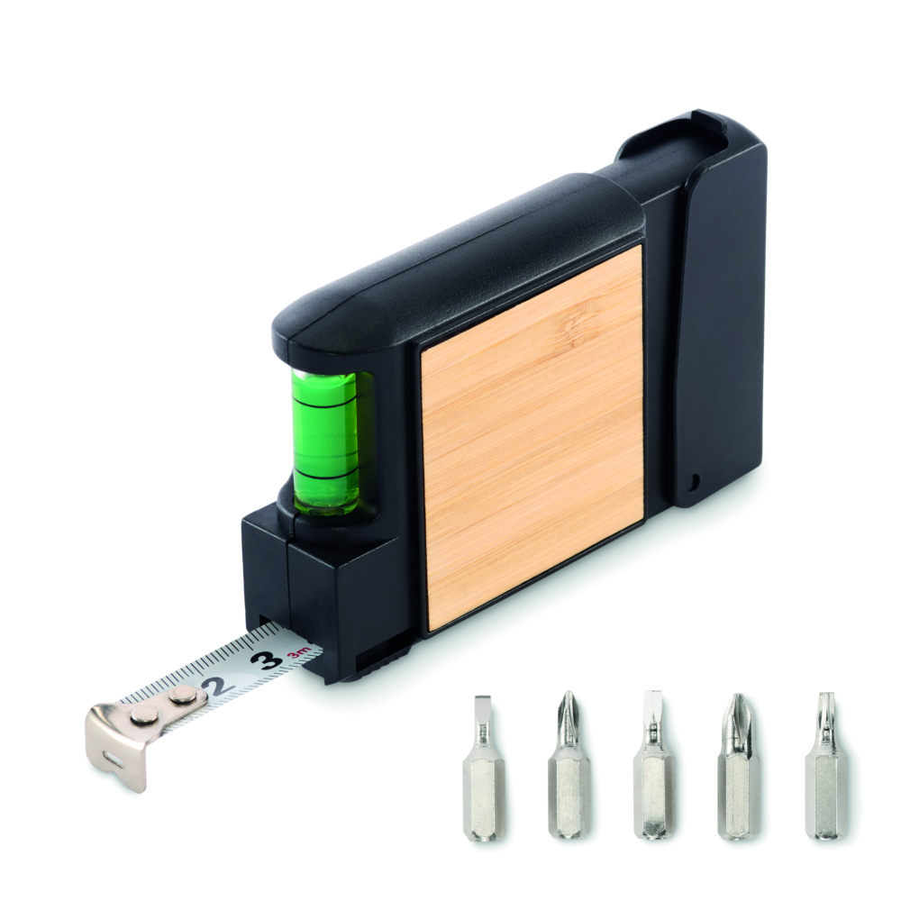 Logotrade promotional giveaway picture of: Multifunctional measuring tape