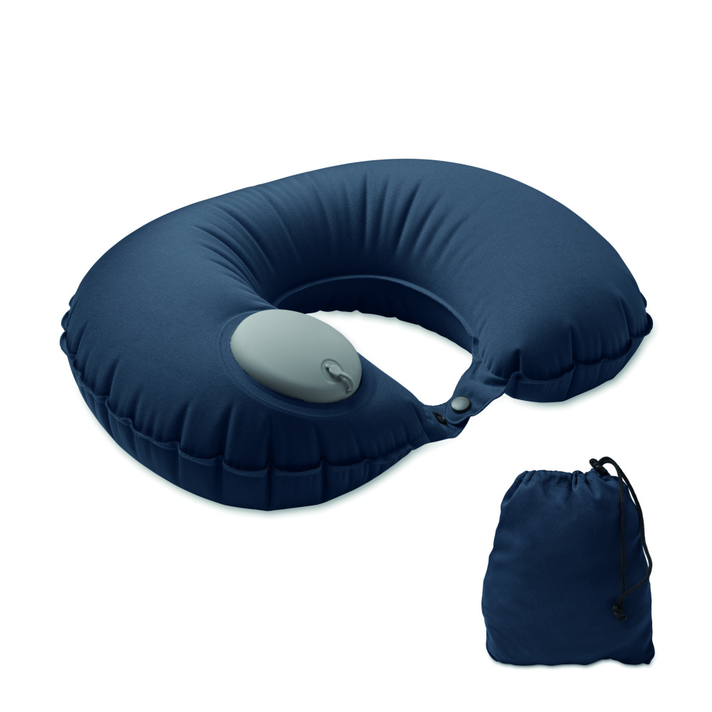 Logotrade advertising product picture of: Fast inflatable travel pillow