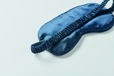 Logo trade promotional giveaways picture of: Soft polyester eye mask