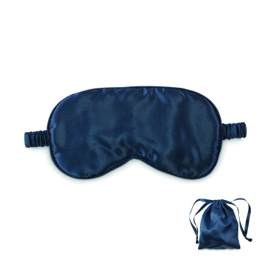 Logo trade promotional giveaways picture of: Soft polyester eye mask