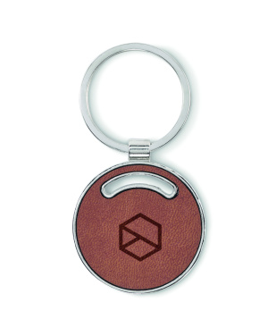 Logotrade corporate gifts photo of: Round shape key ring