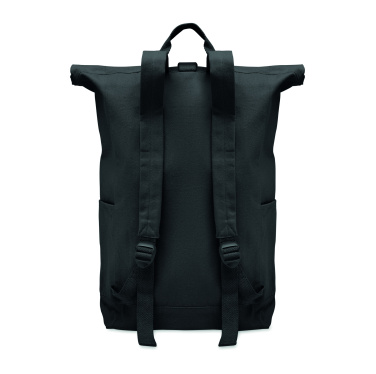 Logo trade promotional item photo of: Roll top backpack 390 gr/m²