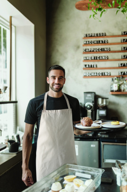 Logo trade promotional giveaways image of: Recycled cotton apron