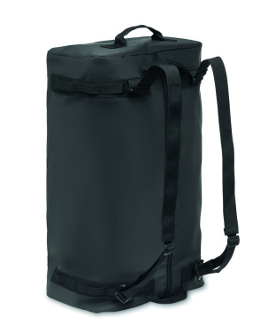 Logo trade promotional item photo of: Travel tarpaulin duffle bag