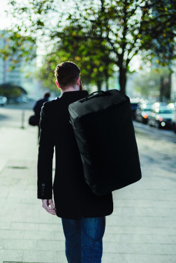 Logo trade promotional items image of: Travel tarpaulin duffle bag