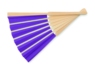 Logo trade advertising products picture of: Manual hand fan