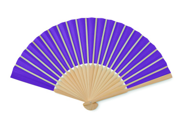 Logo trade promotional items picture of: Manual hand fan