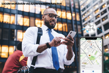 Logo trade promotional gifts image of: Findcard RCS recycled plastic item finder card