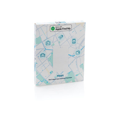 Logo trade promotional merchandise photo of: Findcard RCS recycled plastic item finder card