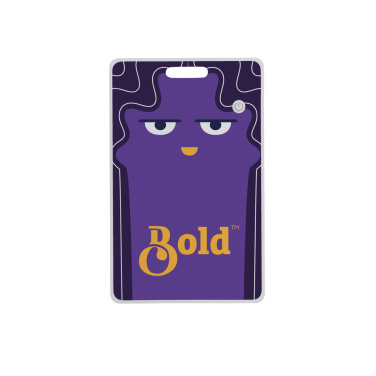 Logotrade promotional gift picture of: Findit RCS rplastic ultra-thin finder card rechargeable