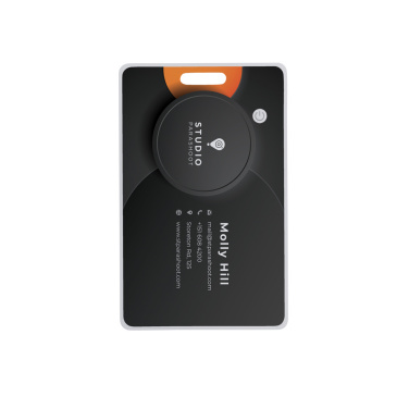 Logo trade promotional gifts image of: Findit RCS rplastic ultra-thin finder card rechargeable