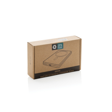 Logotrade corporate gifts photo of: Orion RCS recycled aluminum 5000 mah 5W magnetic powerbank