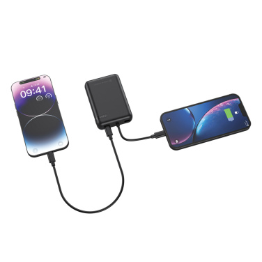 Logo trade promotional gifts picture of: Urban Vitamin Fullerton RCS recycled 10,000 20W PD powerbank