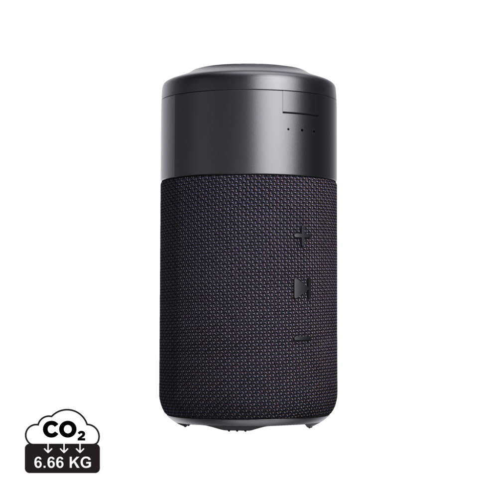 Logo trade promotional products picture of: Urban Vitamin Anaheim RCS recycled 10W speaker 15W charger