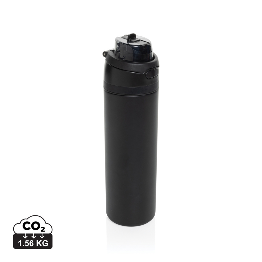 Logotrade promotional item image of: Omni Sip RCS certified re-steel lockable bottle 700ml