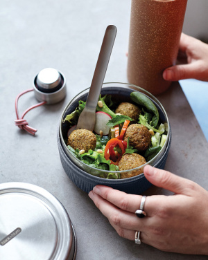 Logotrade promotional gifts photo of: Black+Blum Glass Lunch Bowl 750ml