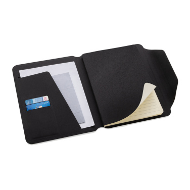 Logotrade promotional product image of: Teri AWARE™ RPET and walnut A5 portfolio