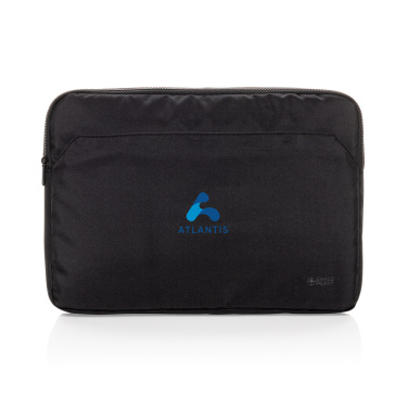Logotrade advertising products photo of: Swiss Peak Aware™ RPET Essential 15.6 inch laptop sleeve