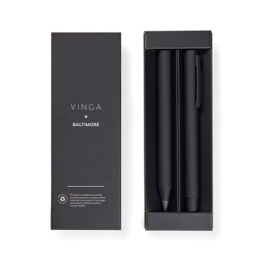 Logo trade advertising products picture of: VINGA Baltimore RCS pen set