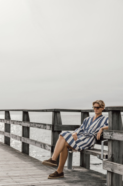 Logo trade promotional giveaway photo of: VINGA Ornos GRS hammam robe S/M