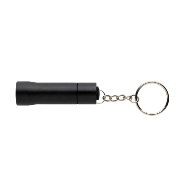 Logo trade advertising products image of: Flash RCS recycled aluminium keychain torch