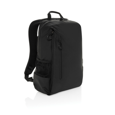 Logotrade promotional merchandise picture of: Lima Aware™ RPET water resistant 15.6 laptop backpack