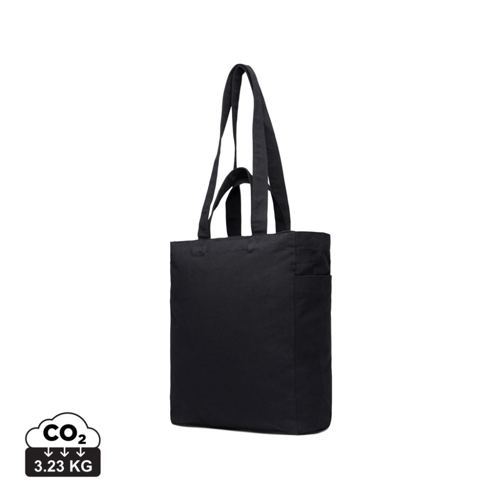 Logo trade promotional items picture of: VINGA Hilo AWARE™ recycled canvas zip tote
