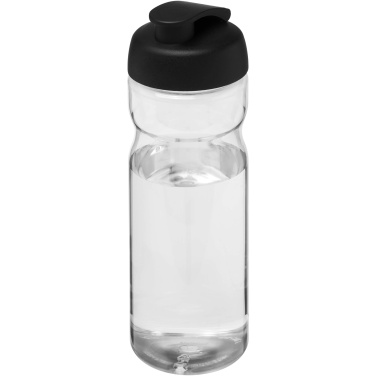 Logo trade promotional gifts picture of: H2O Active® Eco Base 650 ml flip lid sport bottle
