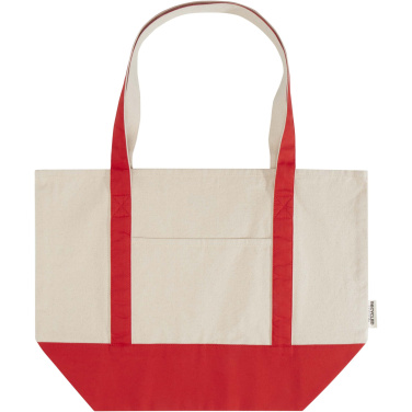 Logo trade promotional merchandise picture of: Sam 320 g/m² GRS recycled cotton tote bag