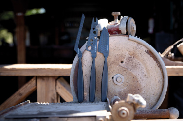 Logotrade promotional gift picture of: BOSKA Cheese Knife Set Monaco+ Black