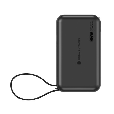Logo trade promotional gift photo of: Urban Vitamin Eureka hybrid GANcharger 10000mah powerbank65W