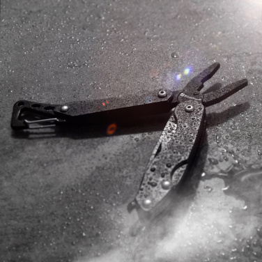 Logo trade corporate gifts image of: Multitool AWU Schwarzwolf