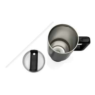 Logo trade promotional items image of: Stadley RCS recycled steel tumbler 1200ML