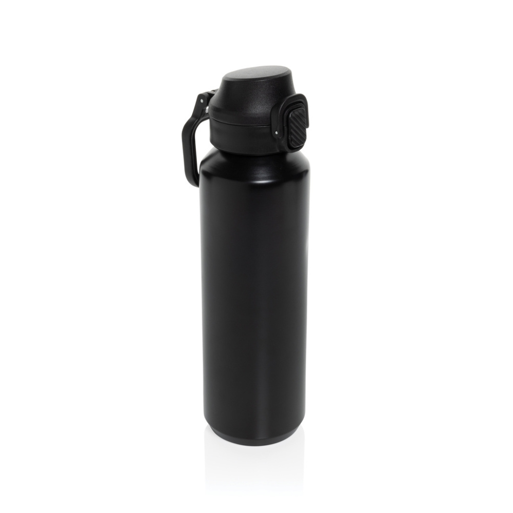 Logo trade promotional items picture of: Via RCS Re-steel lockable sport bottle 600ML