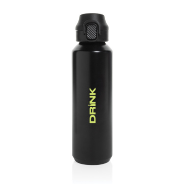 Logotrade promotional giveaways photo of: Via RCS Re-steel lockable sport bottle 600ML