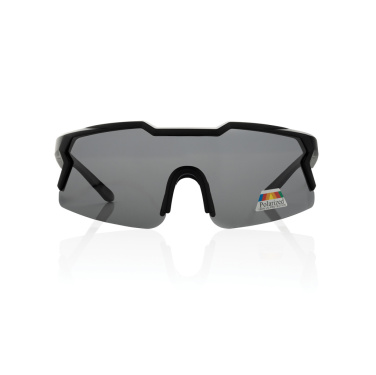 Logo trade business gifts image of: SproShield RCS plastic activity glasses with polarized lens