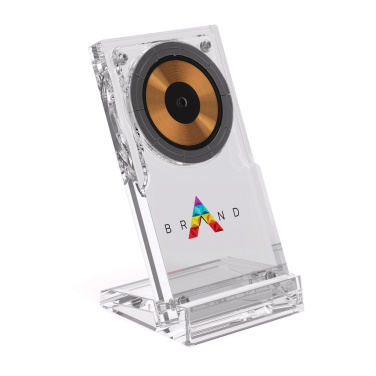 Logotrade promotional giveaway image of: Magcharge 15W magnetic wireless charging stand