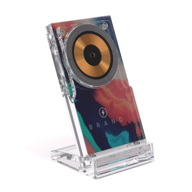 Logo trade promotional merchandise image of: Magcharge 15W magnetic wireless charging stand