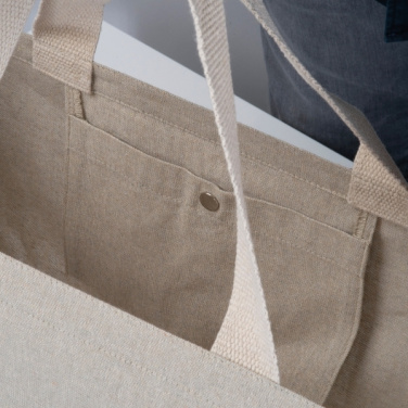 Logo trade advertising products image of: Large cotton bag Pilar