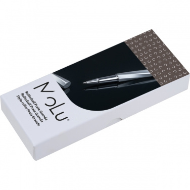 Logotrade advertising product picture of: MoLu brass rollerball Praia Grande
