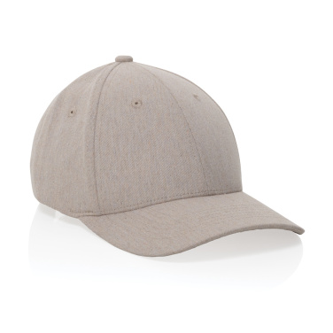 Logo trade promotional products picture of: Milo AWARE™ recycled heather 6 panel cap 200gr