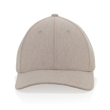 Logo trade promotional products picture of: Milo AWARE™ recycled heather 6 panel cap 200gr