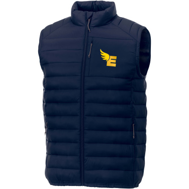 Logo trade promotional giveaway photo of: Pallas men's GRS recycled insulated bodywarmer