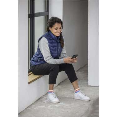 Logo trade promotional giveaways picture of: Pallas women's GRS recycled insulated bodywarmer